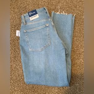 Old Navy High Rise Curvy OG Straight Ankle Jeans